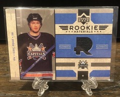 2006-07 Upper Deck Series 2 Rookie Materials #RM-EF Eric Fehr Jersey Capitals